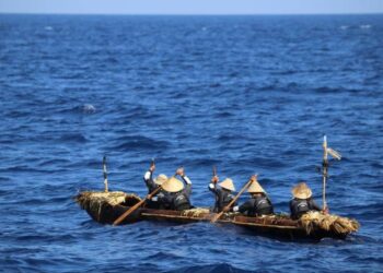 La migración paleolítica entre islas de Asia Oriental pudo realizarse en canoa