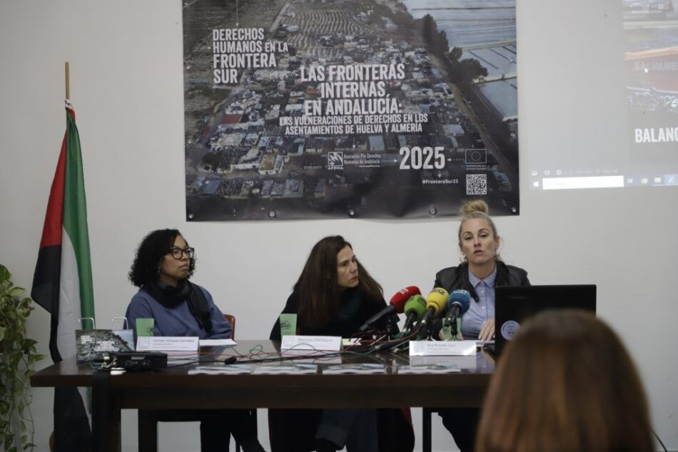 La APDHA exige a los grupos políticos del Parlamento Andaluz medidas integrales para garantizar los derechos humanos de los trabajadores y trabajadores migrantes de Almería y Huelva