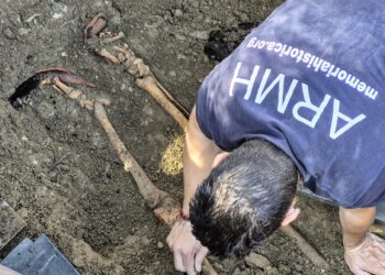 Finaliza la exhumación a cuatro víctimas del franquismo en Mansilla de las Mulas