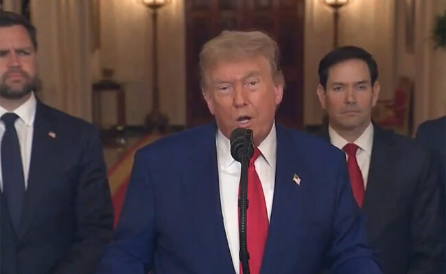 El peligroso paso de Trump al sumarse a Israel en ataques a Irán