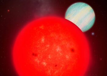 Un planeta gigante en torno a una estrella diminuta desafía los modelos de formación planetaria