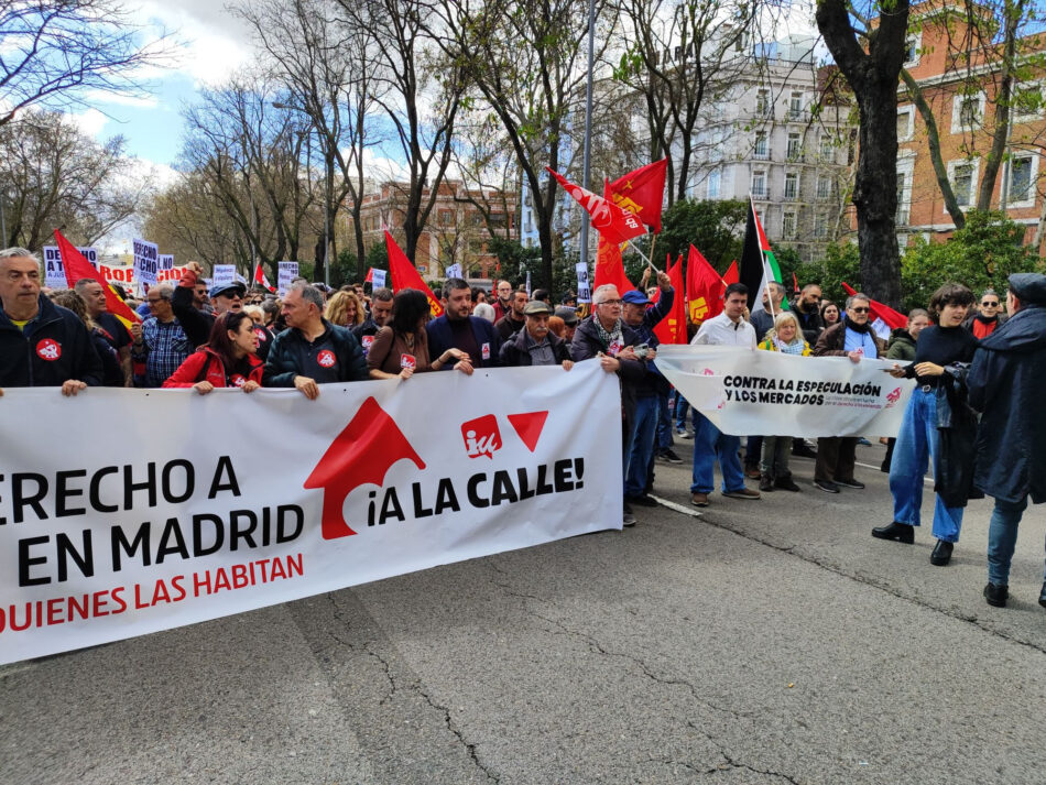 IU Majadahonda organiza el acto comarcal “Vivienda por derecho”, con Carolina Cordero, Gonzalo Sánchez-Toscano y Mercedes Revuelta
