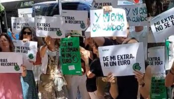Enfermeras y fisioterapeutas madrileños: «Nos recortan la extra, nos niegan las 35 horas, retribuciones a la baja, plantillas bajo mínimos, …»
