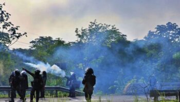 Represión en Panamá (+ video)