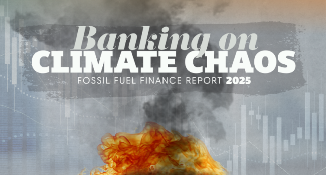 La banca española, entre los principales financiadores de la industria fósil en 2024, según el informe «Banking on Climate Chaos»