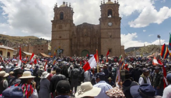 Puno anuncia protestas contra de Dina Boluarte en Perú