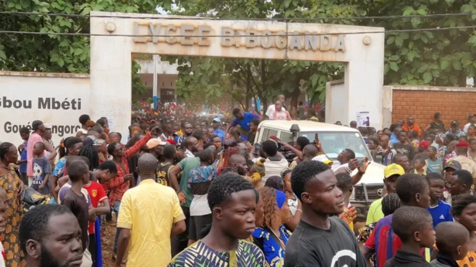 Explosión en República Centroafricana deja al menos diez estudiantes muertos