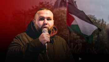 Annase Kazib, sindicalista francés acusado de “apología de terrorismo” por su apoyo al pueblo palestino, recibirá el apoyo de Comuns, CUP y ERC en el Parlament de Calalunya