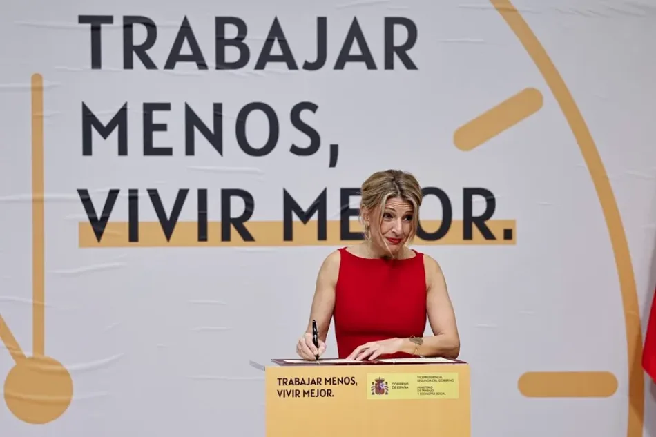 Movimiento Sumar Andalucía se une a la jornada de movilización programada este fin de semana por la reducción de la jornada laboral
