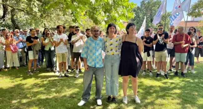 Ana Pontón apela á rebeldía e o inconformismo da mocidade para acadar unha Galiza na que teña futuro