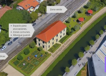 Elkarrekin Podemos propone la creación un nuevo espacio social en el solar de Errekagane en Romo