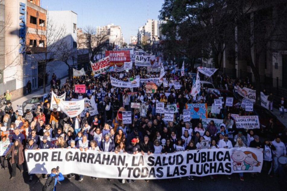 Argentina se movilizó: “el Garrahan es una causa nacional” y la vida de las niñeces también