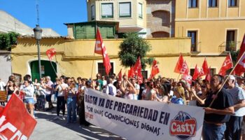 La plantilla de Casty en Talavera se moviliza contra la precariedad laboral