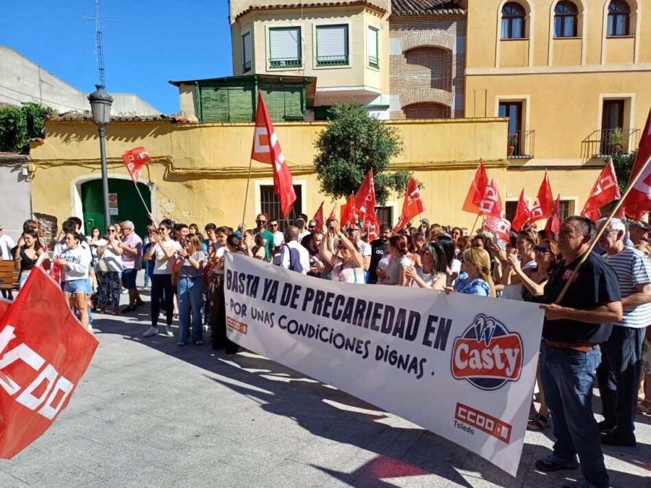 La plantilla de Casty en Talavera se moviliza contra la precariedad laboral