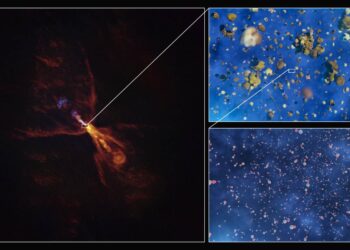 Captan por primera vez el instante en que empieza a formarse un sistema planetario