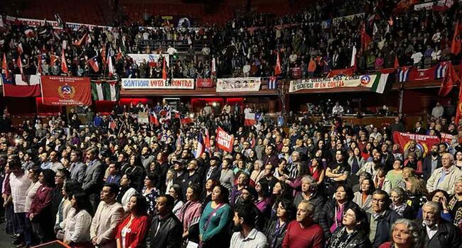 Comunistas chilenos celebran 113 años en medio de campaña electoral