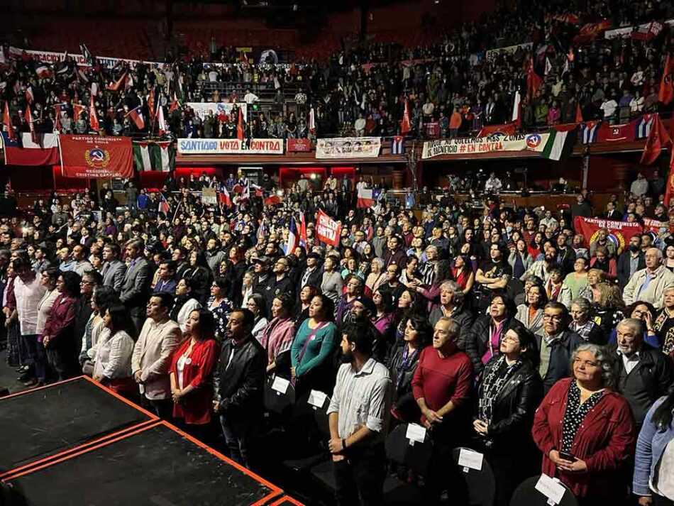 Comunistas chilenos celebran 113 años en medio de campaña electoral