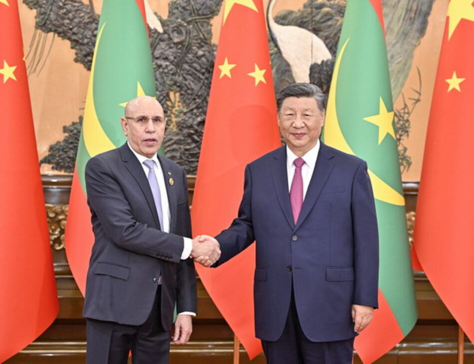 Líderes de China y Mauritania saludan 60 años de nexos diplomáticos