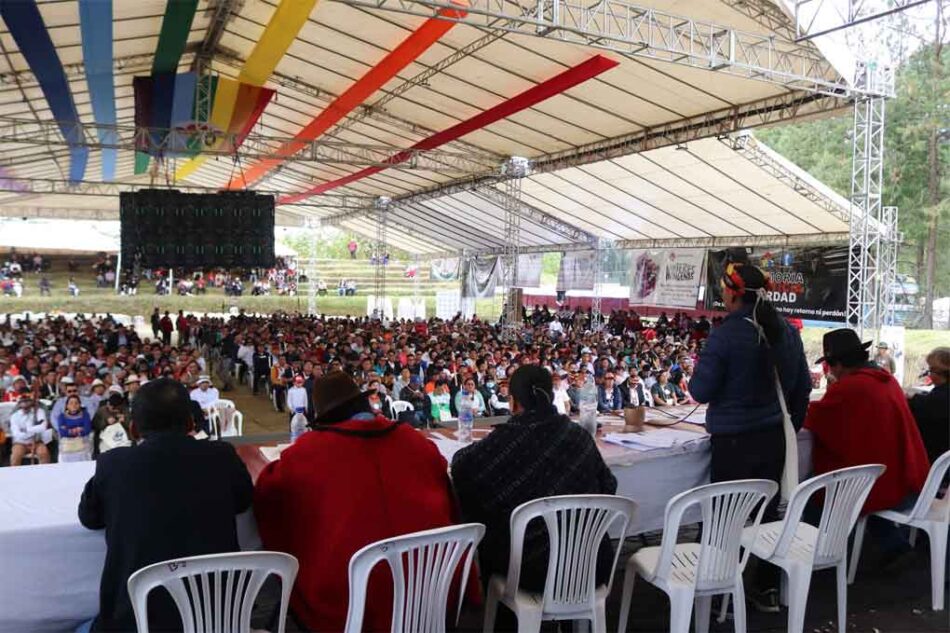 La Confederación Indígena de Ecuador expulsa de sus filas a seis legisladores de Pachakutik por alinearse con Noboa