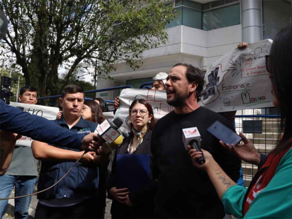 Organizaciones defensoras de los ddhh se movilizan en Ecuador contra la Ley de Inteligencia