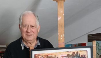Felipe Alcaraz inaugura su exposición «La última instantánea de Antonio Machado» en la Casa Palacio de Medina Sidonia