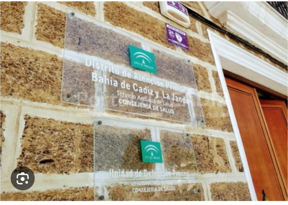 CCOO logra que se restablezca la dispensación de metadona con protección de seguridad en los Centros de Salud del Distrito Bahía de Cádiz