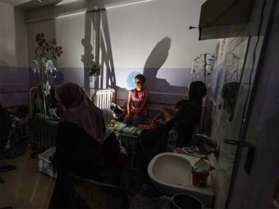 Centros de salud en Gaza paralizados por falta de combustible