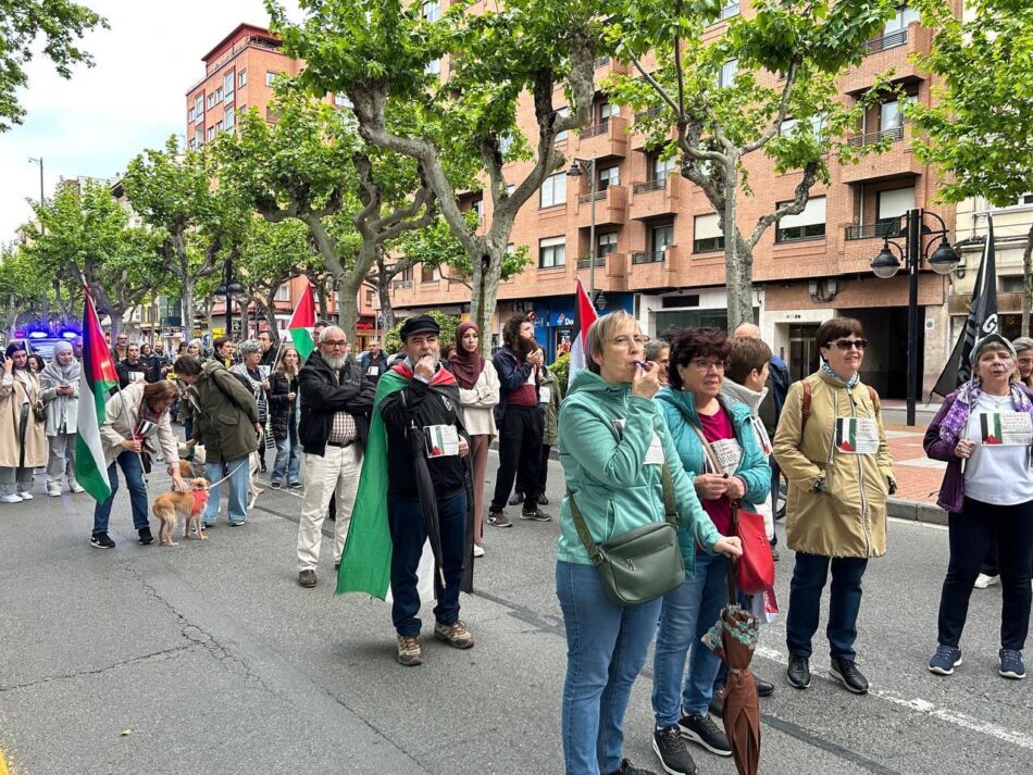 La cultura de La Rioja por Palestina convoca movilización el 10 de julio