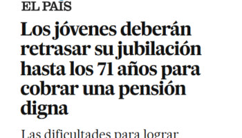 CCOO manifiesta su rechazo total a los bulos sobre pensiones basados en planteamientos técnicos sesgados