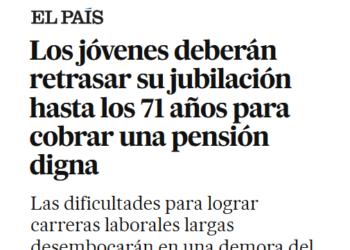 CCOO manifiesta su rechazo total a los bulos sobre pensiones basados en planteamientos técnicos sesgados