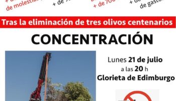 La Plataforma STOP Fórmula 1 Madrid se concentrará este lunes para protestar por las obras y la tala y eliminación de árboles