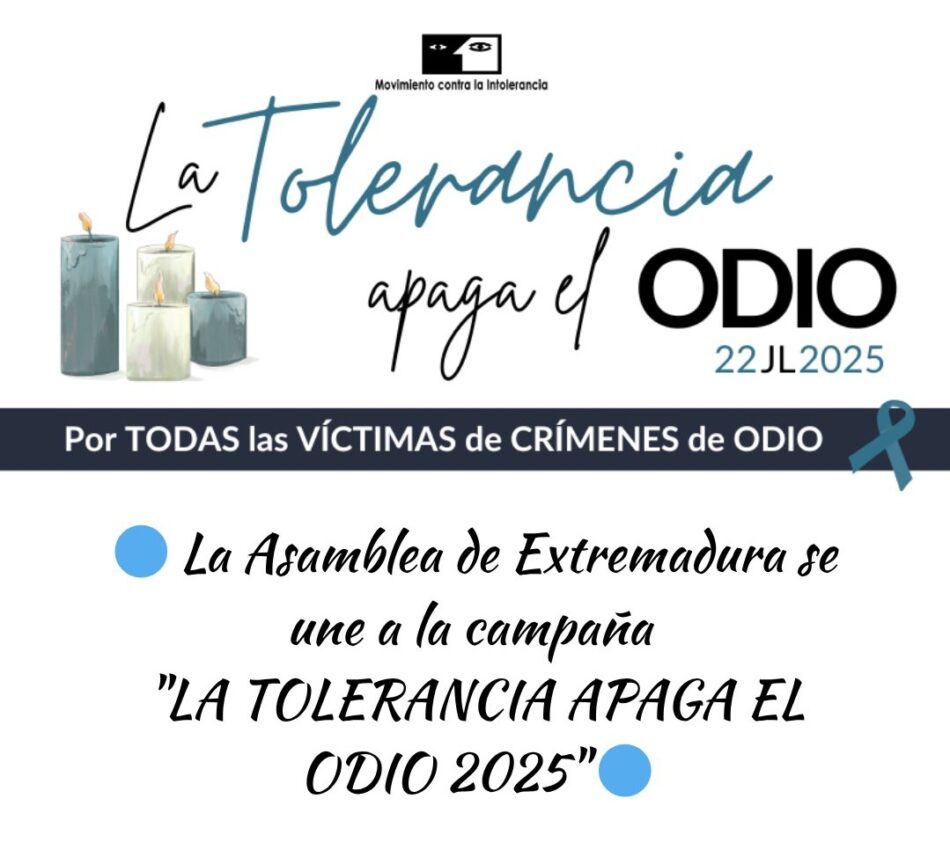 22 de Julio: «Día Europeo de las Víctimas de Crímenes de Odio»