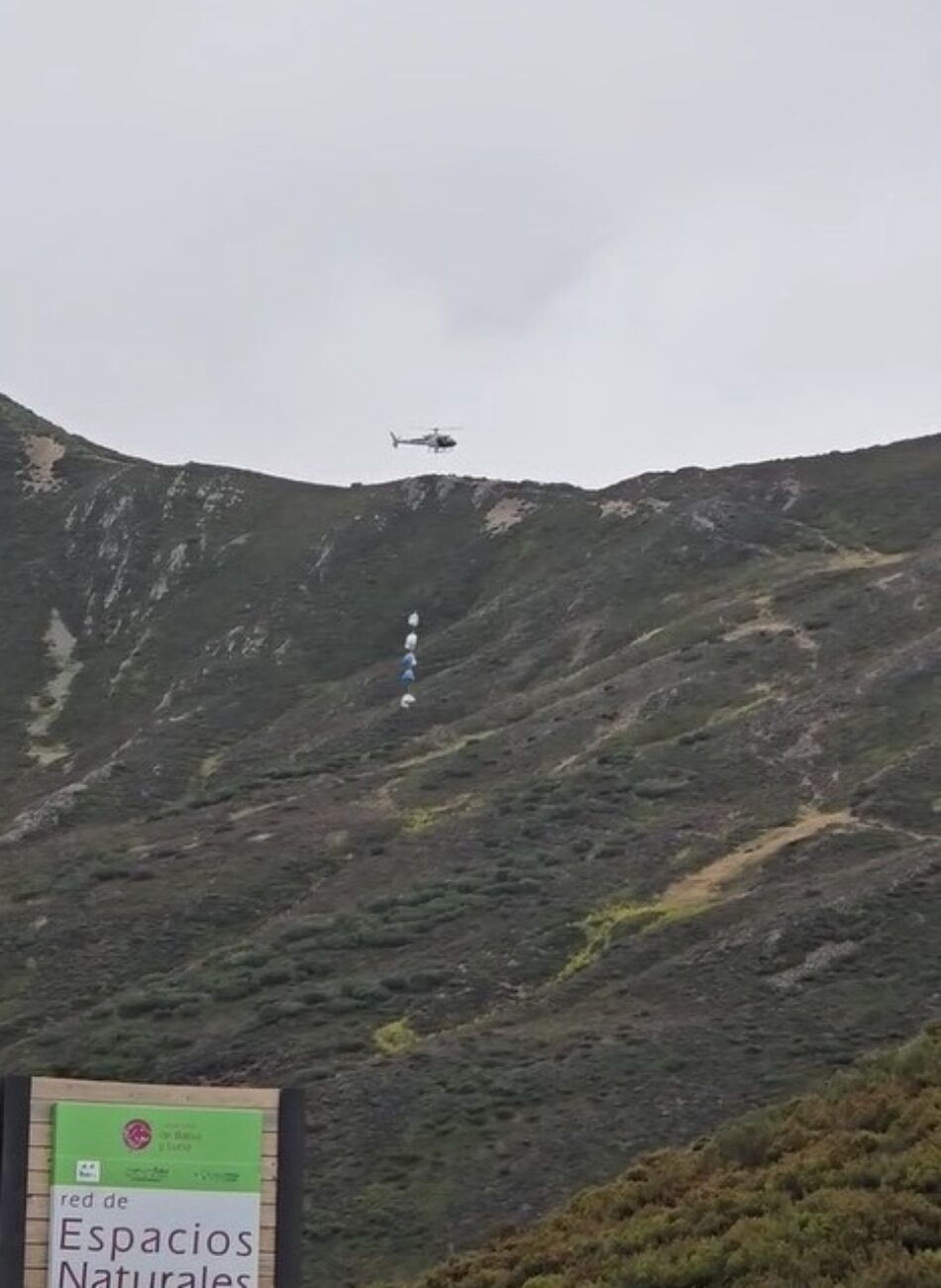Coordinadora Ecoloxista d’Asturies solicita al Gobierno de Asturias que se prohíba el vuelo de helicóptero en Somiedo en zonas restringidas ya
