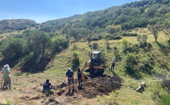 Buscan una fosa de dos asesinados por la represión franquista en el Paraje Peña de Villamanín (León)