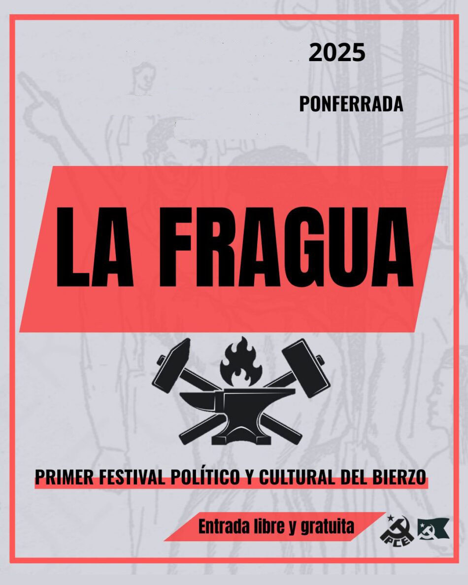 El PCE de El Bierzo se suma al duelo en Camponaraya y aplaza el festival La Fragua