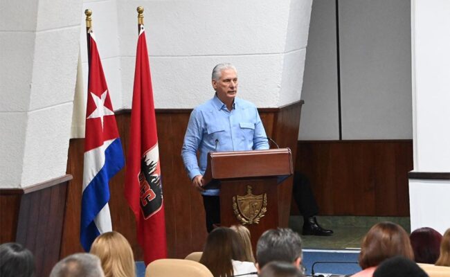 Díaz-Canel denuncia nueva ofensiva de EEUU contra Cuba