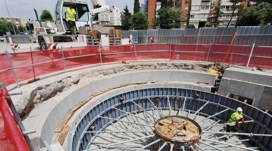 Las asociaciones de Comillas (Carabanchel) denuncian que las obras de la línea 11 de Metro se realizan de espaldas a la ciudadanía