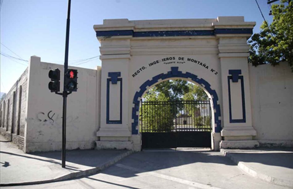 El regimiento militar de Puente Alto será un sitio de Memoria Histórica de la dictadura de Chile