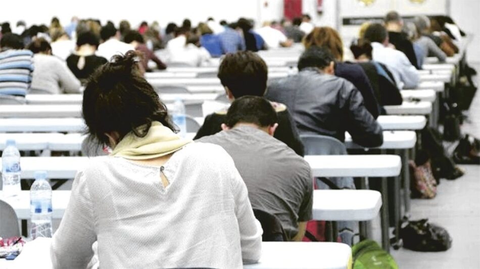 Las notas de la primera prueba de la Oposición de Secundaria y Otros Cuerpos dejan que haya cientos de plazas sin cubrir