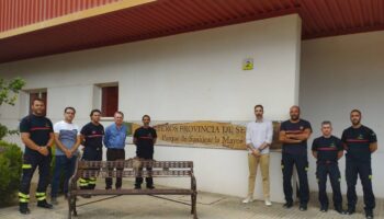 Con Andalucía reclama mejoras en el Parque Central de Bomberos de la Diputación de Sevilla