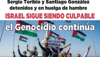 Amistad con Palestina y Acampada por Palestina La Rioja convocan una concentración el 29 de julio para exigir la puesta en libertad de la tripulación del Handala
