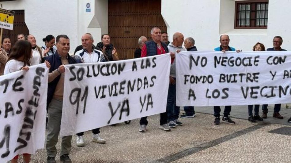 IU critica a la Junta de Andalucía por permitir que un fondo privado especule con 91 Viviendas de Protección Oficial (VPO) en Écija