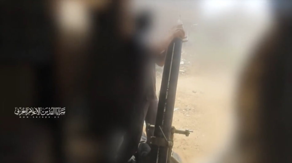 Resistencia palestina bombardea concentraciones de soldados israelíes