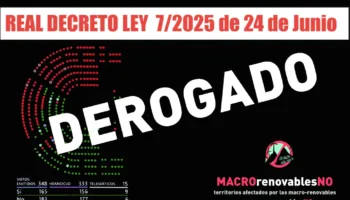 Macro Renovables NO agradece la derogación del Real decreto RDL 7/2025 «antiapagones»