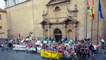 La sociedad riojana exige al presidente del Gobierno de La Rioja y al Parlamento regional que se posicionen contra el genocidio que Israel sigue cometiendo en Gaza