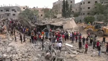 Más de 40 palestinos asesinados dejan nuevos ataques de Israel contra la Franja de Gaza