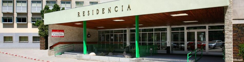 La Comunidad de Madrid niega el descanso semanal a su personal temporal de las residencias de mayores públicas