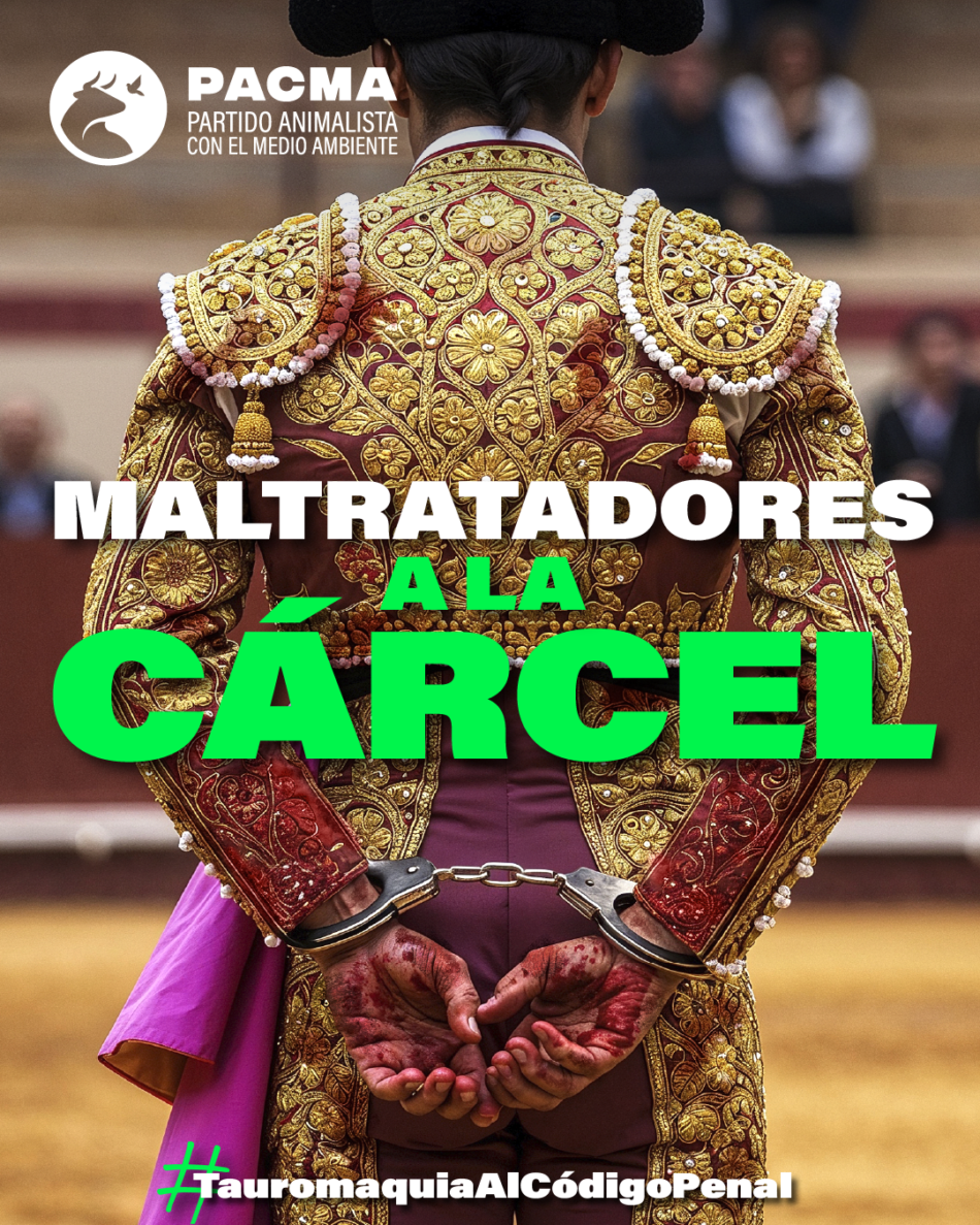 El Partido Animalista: «quien maltrata a un animal debe ir a la cárcel, sin excepciones»