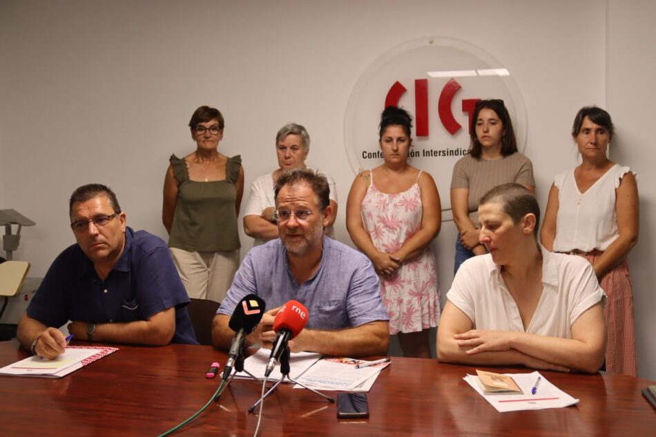 A CIG empraza ás administracións a negociar, con urxencia, un Protocolo de prevención da violencia no traballo no Servizo de Axuda no Fogar