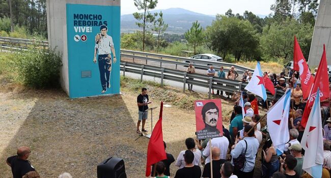 A loita de Moncho Reboiras segue viva no 50 aniversario do seu asasinato a mans da policía da ditadura franquista